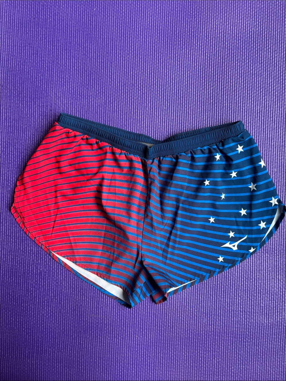 Mizuno Patriotic Running Shorts